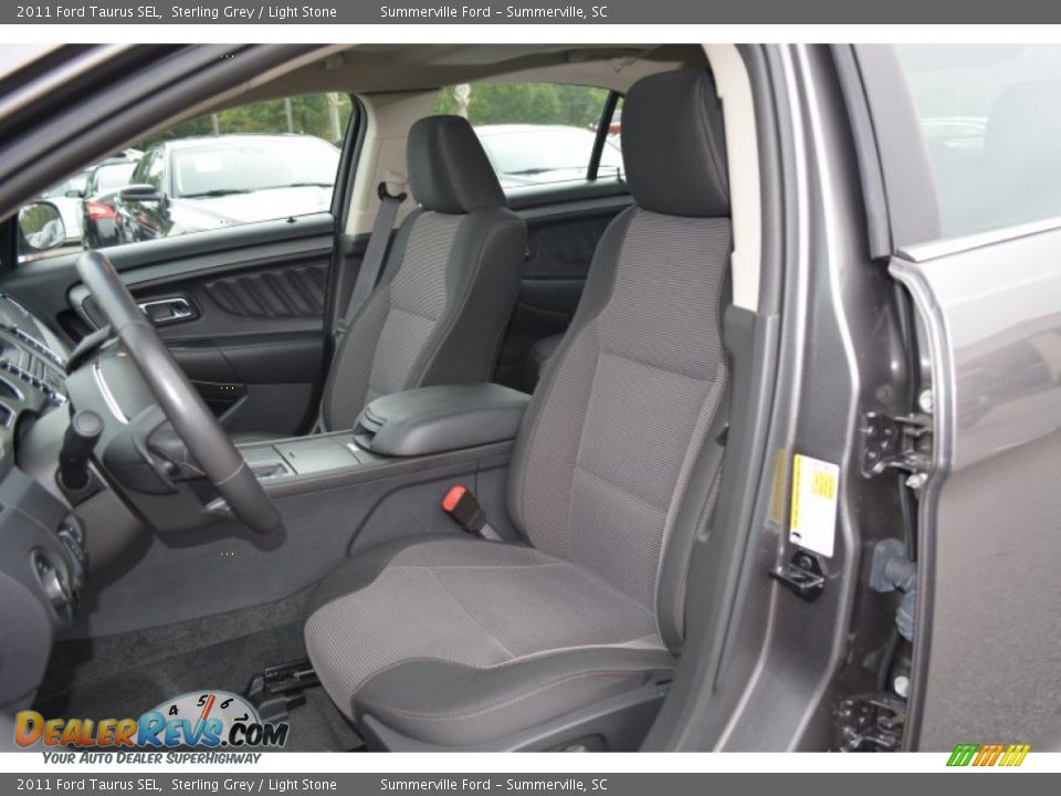 2011 Ford Taurus SEL Sterling Grey / Light Stone Photo #18