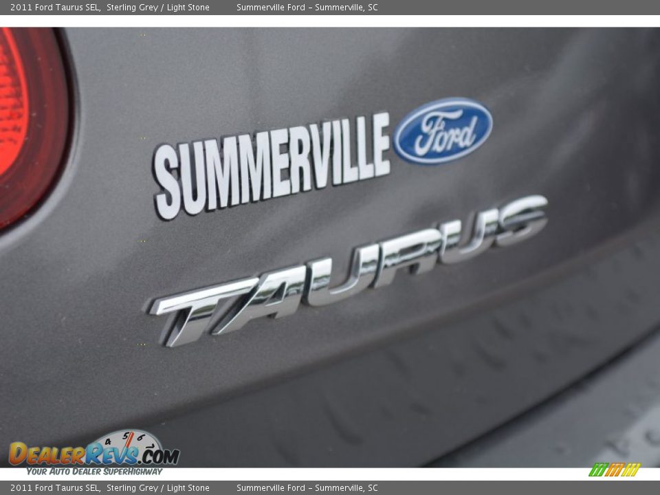 2011 Ford Taurus SEL Sterling Grey / Light Stone Photo #21