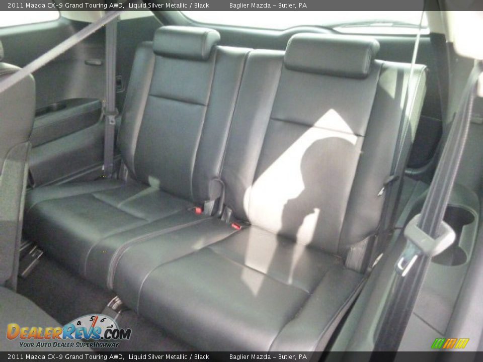 2011 Mazda CX-9 Grand Touring AWD Liquid Silver Metallic / Black Photo #17