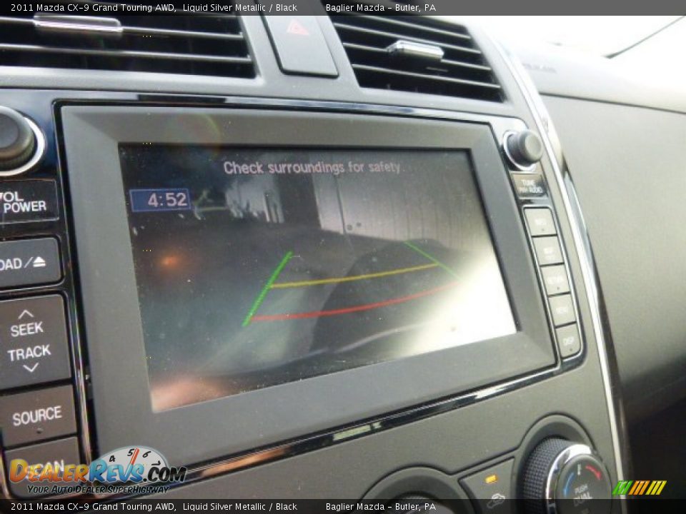 2011 Mazda CX-9 Grand Touring AWD Liquid Silver Metallic / Black Photo #20