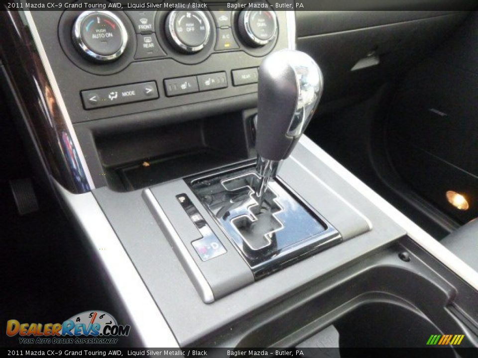 2011 Mazda CX-9 Grand Touring AWD Liquid Silver Metallic / Black Photo #21