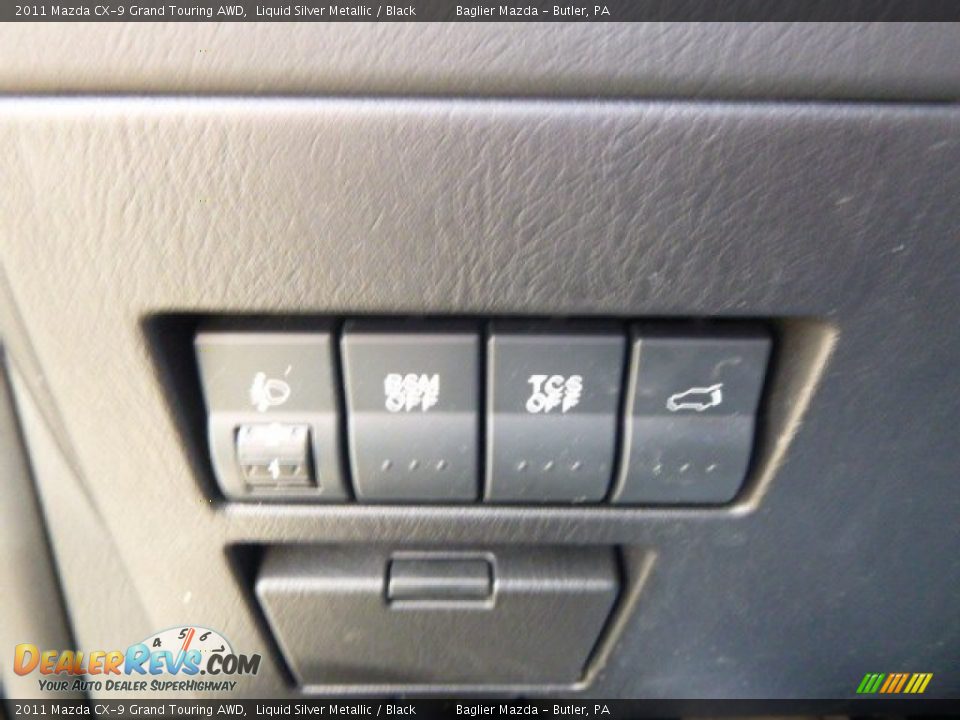 2011 Mazda CX-9 Grand Touring AWD Liquid Silver Metallic / Black Photo #22