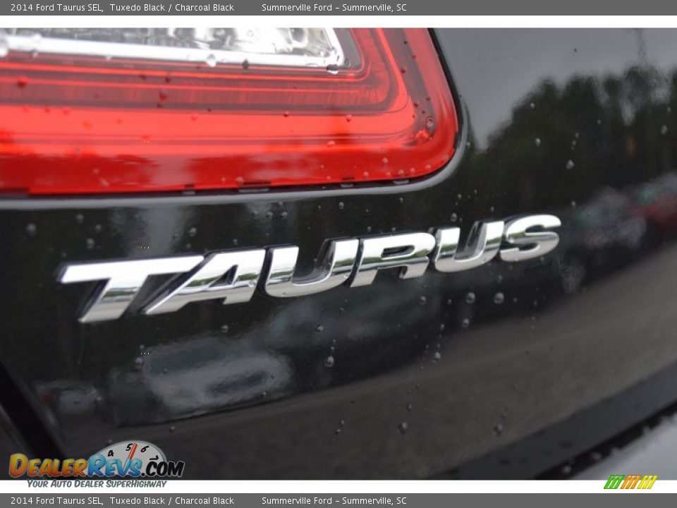 2014 Ford Taurus SEL Tuxedo Black / Charcoal Black Photo #21
