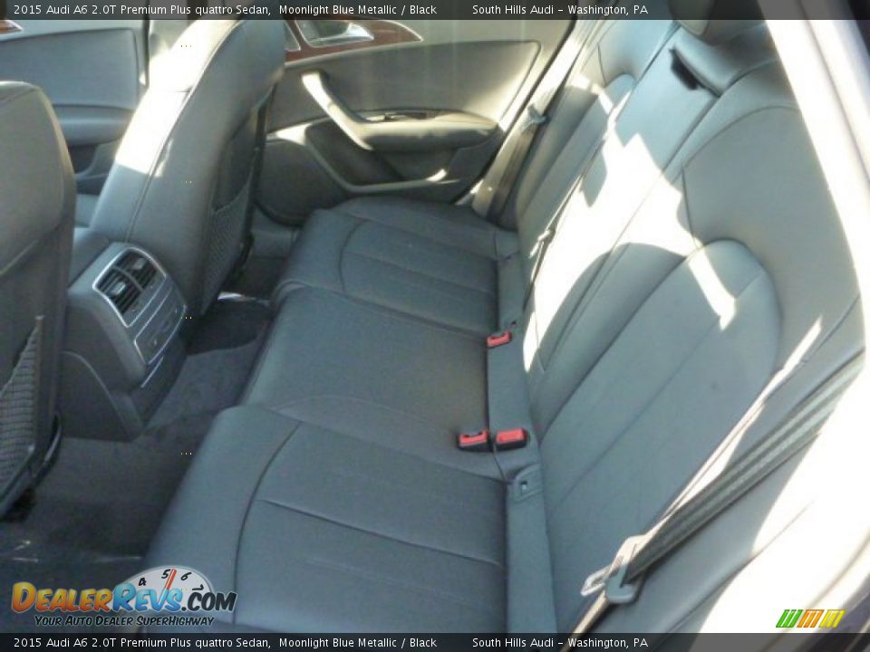 2015 Audi A6 2.0T Premium Plus quattro Sedan Moonlight Blue Metallic / Black Photo #9