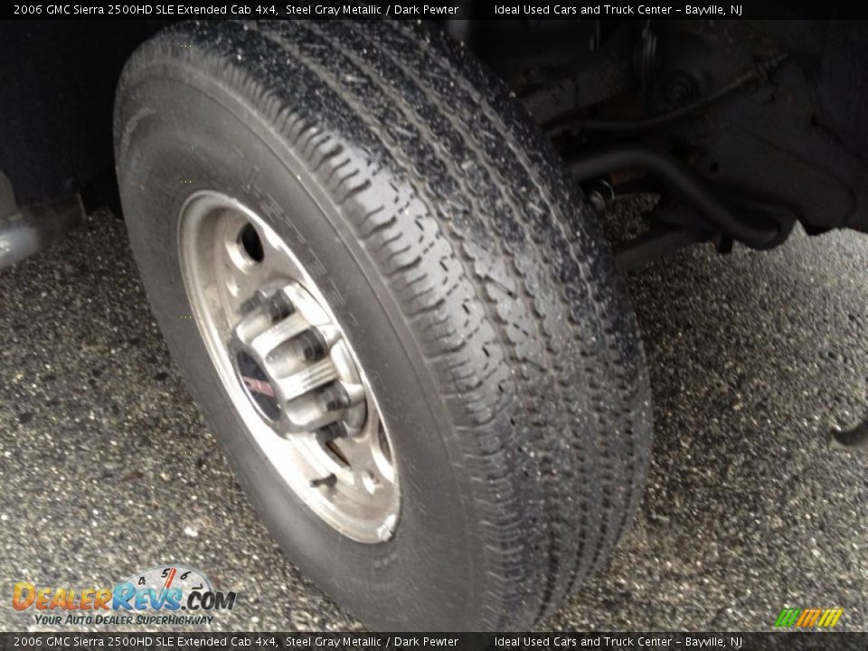 2006 GMC Sierra 2500HD SLE Extended Cab 4x4 Steel Gray Metallic / Dark Pewter Photo #2