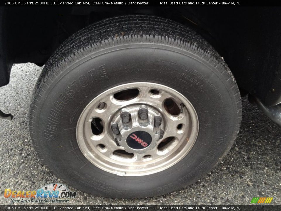 2006 GMC Sierra 2500HD SLE Extended Cab 4x4 Steel Gray Metallic / Dark Pewter Photo #3
