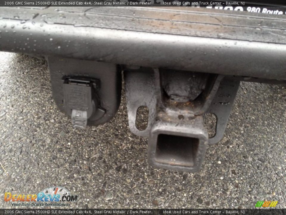 2006 GMC Sierra 2500HD SLE Extended Cab 4x4 Steel Gray Metallic / Dark Pewter Photo #18