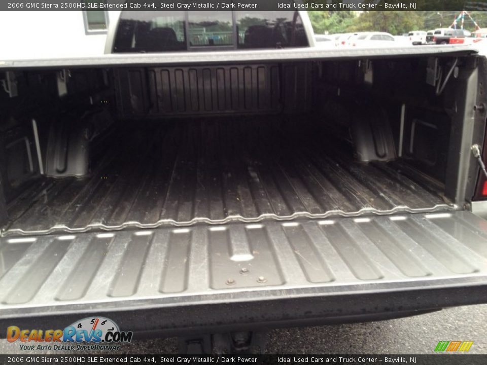 2006 GMC Sierra 2500HD SLE Extended Cab 4x4 Steel Gray Metallic / Dark Pewter Photo #19
