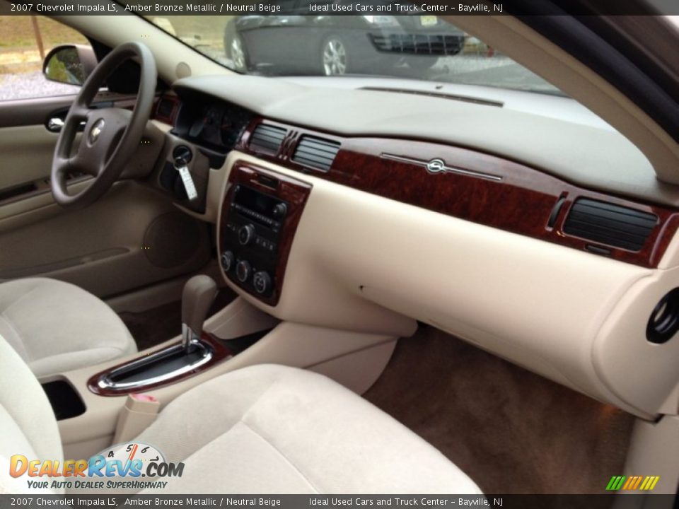 2007 Chevrolet Impala LS Amber Bronze Metallic / Neutral Beige Photo #10