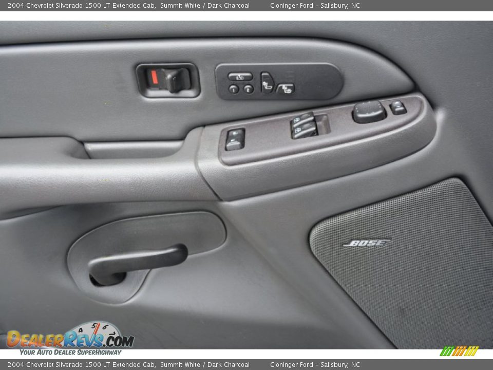 2004 Chevrolet Silverado 1500 LT Extended Cab Summit White / Dark Charcoal Photo #8