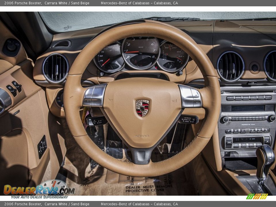 2006 Porsche Boxster  Steering Wheel Photo #4