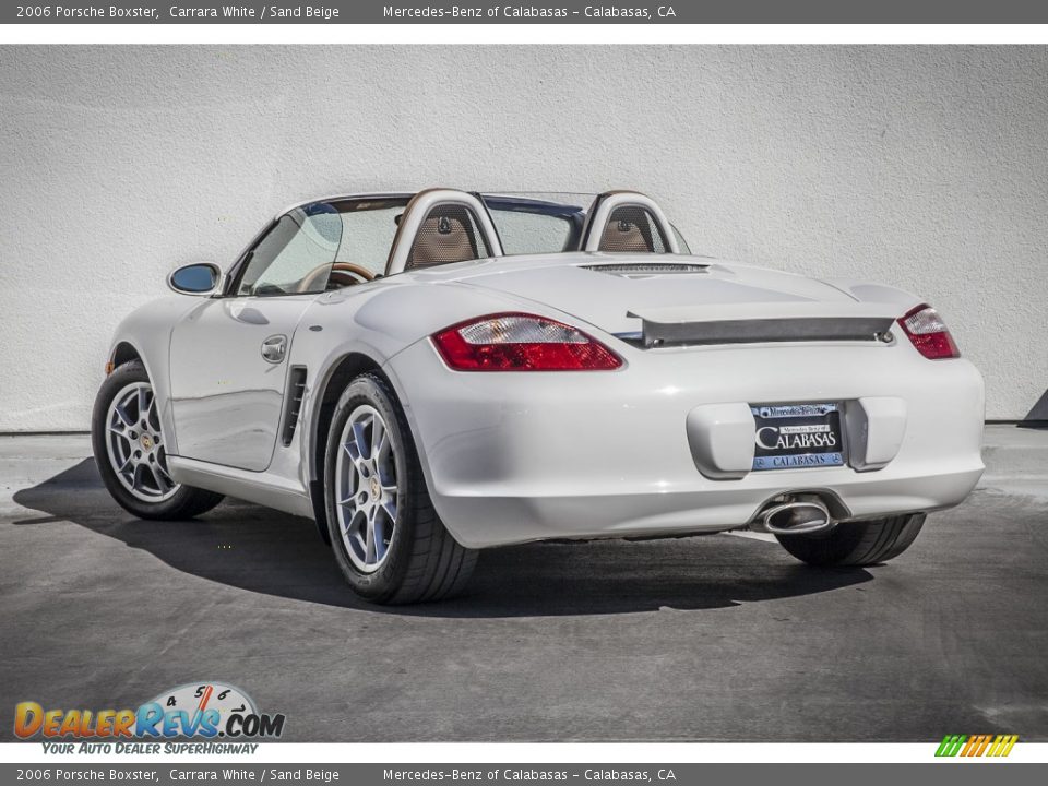 2006 Porsche Boxster Carrara White / Sand Beige Photo #11