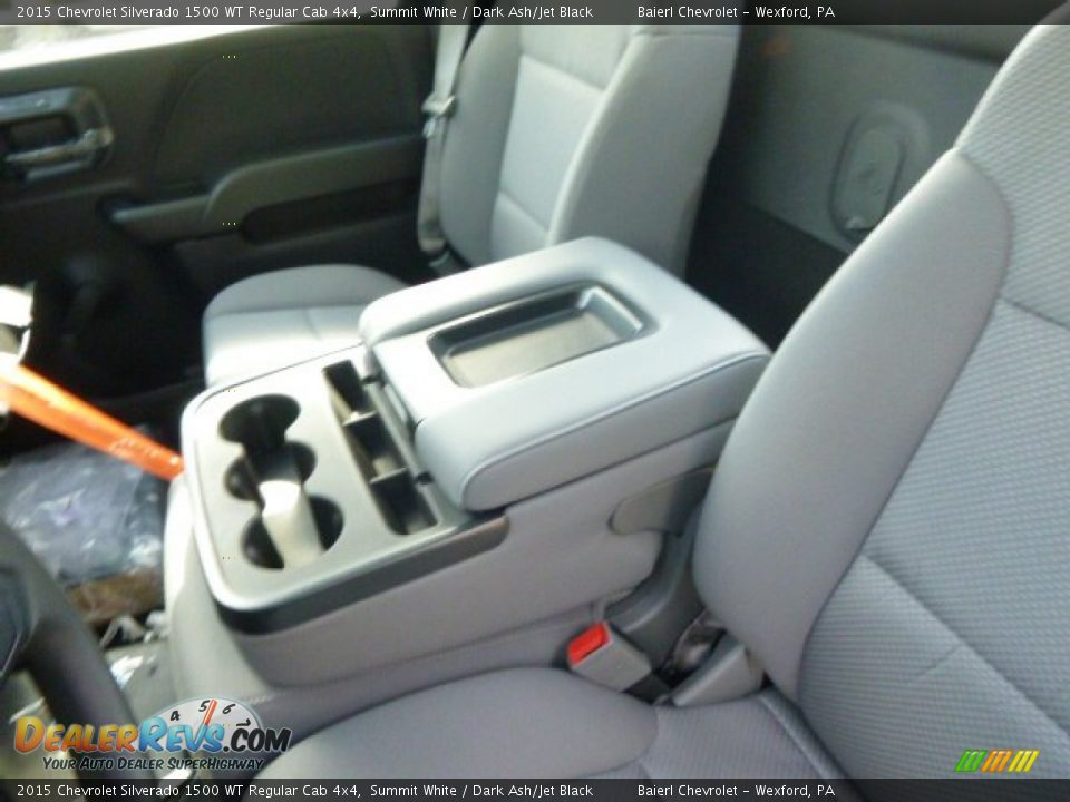 2015 Chevrolet Silverado 1500 WT Regular Cab 4x4 Summit White / Dark Ash/Jet Black Photo #12