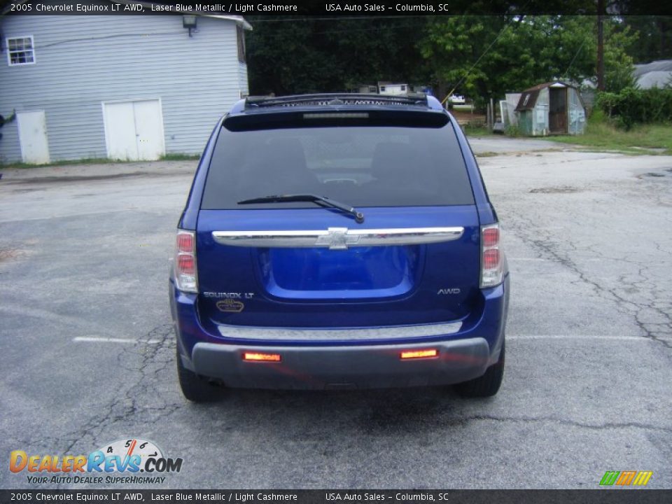 2005 Chevrolet Equinox LT AWD Laser Blue Metallic / Light Cashmere Photo #3