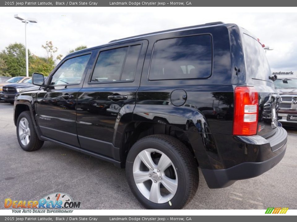 2015 Jeep Patriot Latitude Black / Dark Slate Gray Photo #2