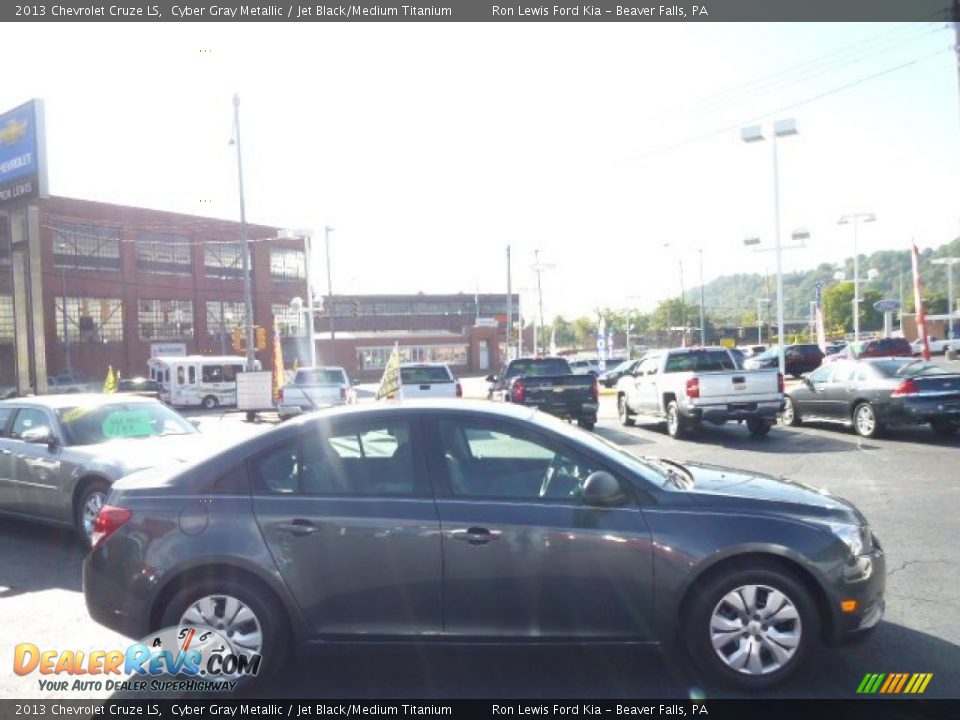 2013 Chevrolet Cruze LS Cyber Gray Metallic / Jet Black/Medium Titanium Photo #1