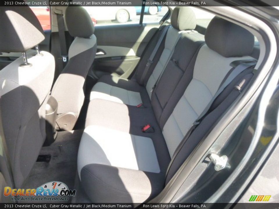 2013 Chevrolet Cruze LS Cyber Gray Metallic / Jet Black/Medium Titanium Photo #12