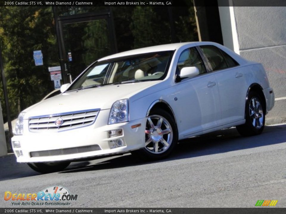 2006 Cadillac STS V6 White Diamond / Cashmere Photo #1