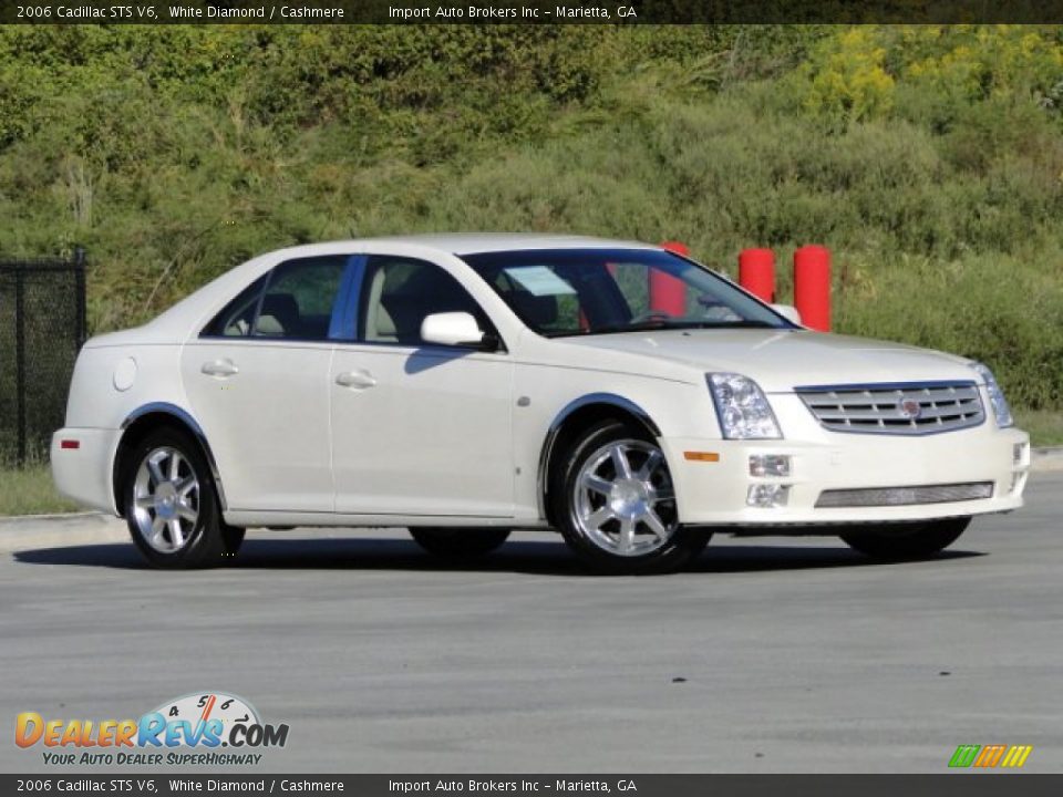 2006 Cadillac STS V6 White Diamond / Cashmere Photo #4