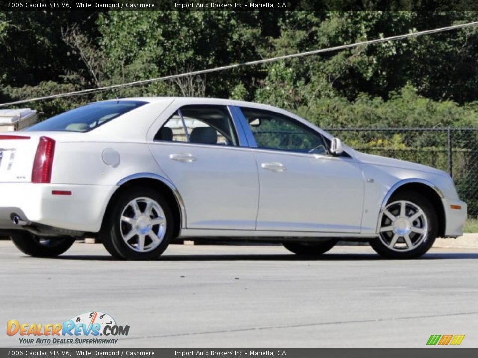 2006 Cadillac STS V6 White Diamond / Cashmere Photo #10