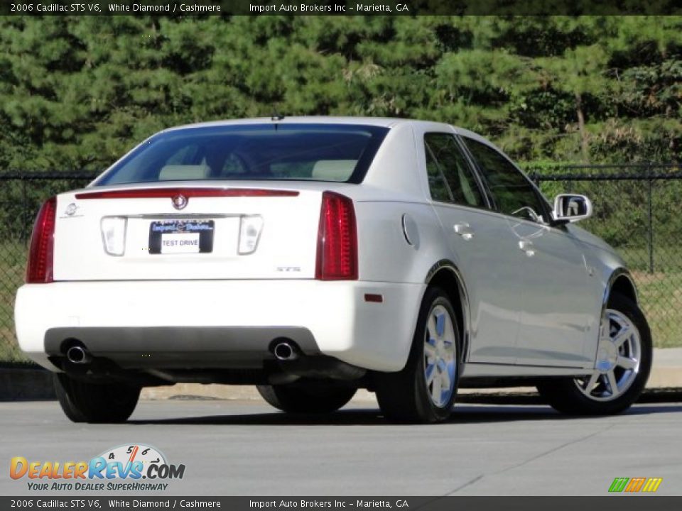 2006 Cadillac STS V6 White Diamond / Cashmere Photo #15