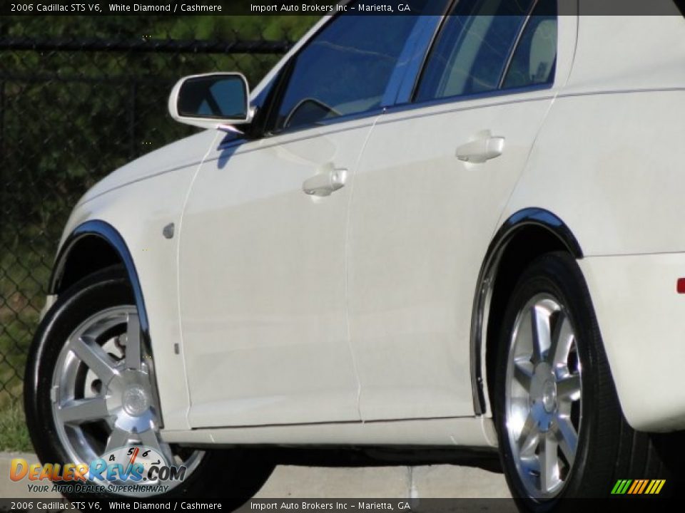 2006 Cadillac STS V6 White Diamond / Cashmere Photo #23