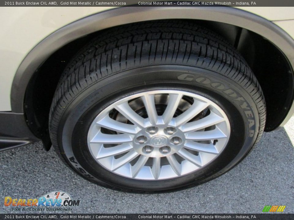 2011 Buick Enclave CXL AWD Gold Mist Metallic / Cashmere/Cocoa Photo #3