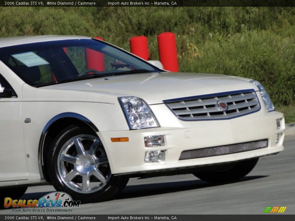 2006 Cadillac STS V6 White Diamond / Cashmere Photo #34
