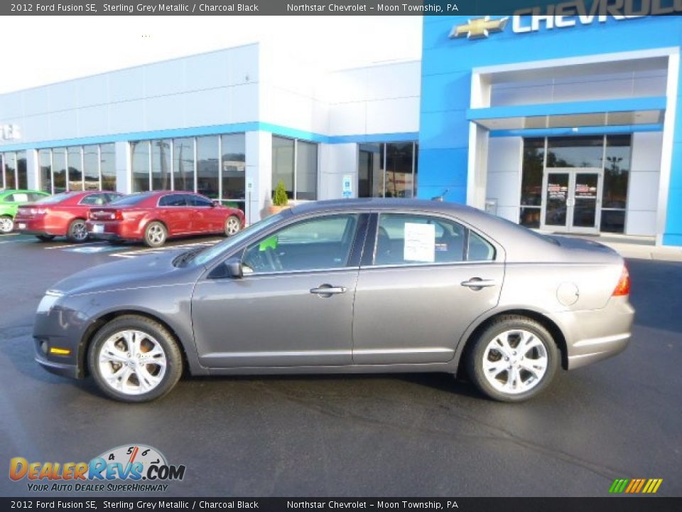 2012 Ford Fusion SE Sterling Grey Metallic / Charcoal Black Photo #2