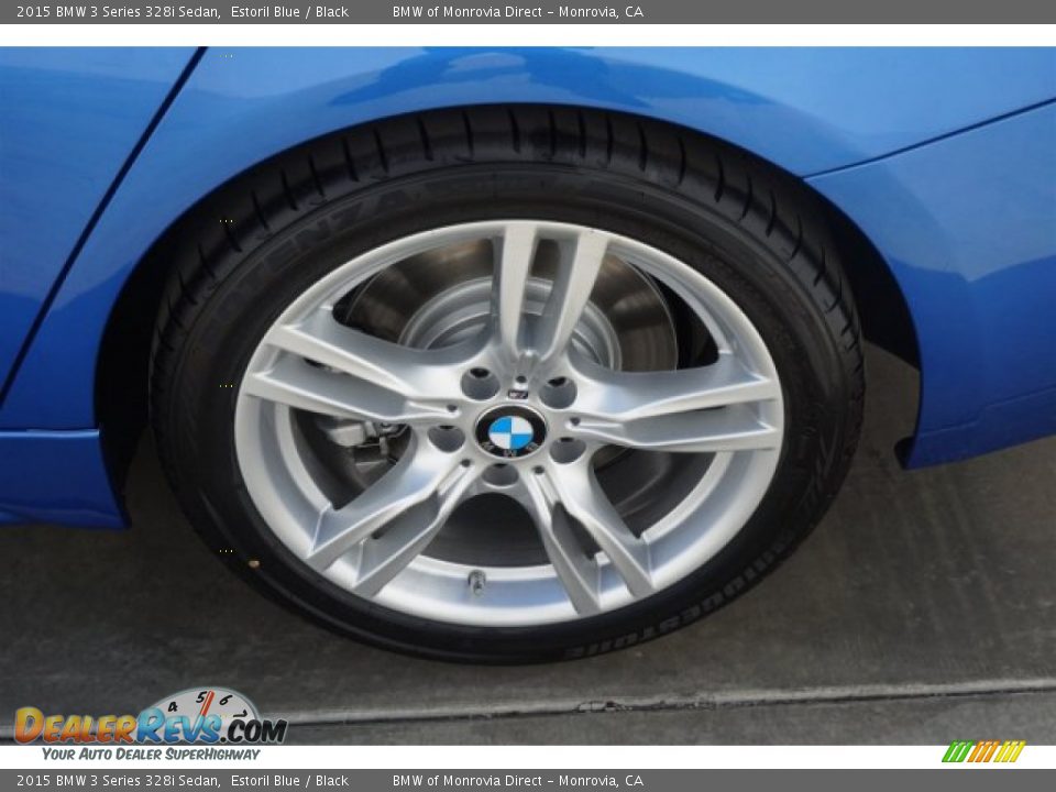 2015 BMW 3 Series 328i Sedan Estoril Blue / Black Photo #4