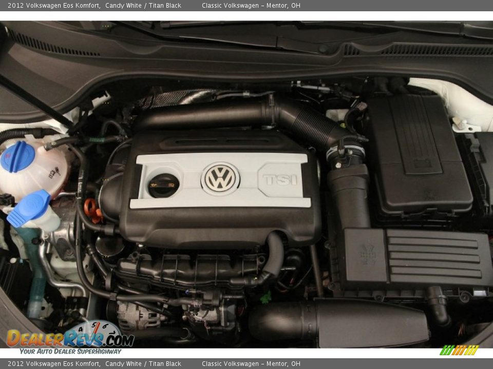 2012 Volkswagen Eos Komfort 2.0 Liter FSI Turbocharged DOHC 16-Valve VVT 4 Cylinder Engine Photo #25