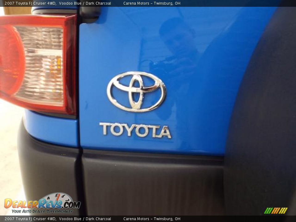 2007 Toyota FJ Cruiser 4WD Voodoo Blue / Dark Charcoal Photo #8