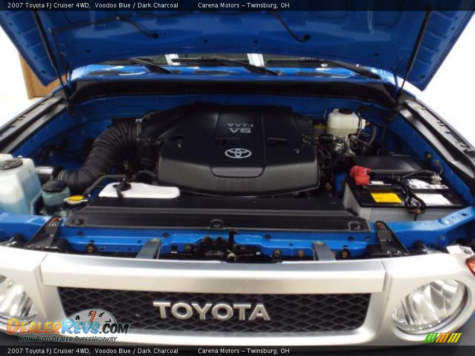 2007 Toyota FJ Cruiser 4WD Voodoo Blue / Dark Charcoal Photo #20