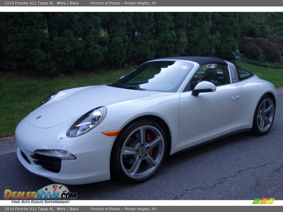 White 2014 Porsche 911 Targa 4S Photo #1