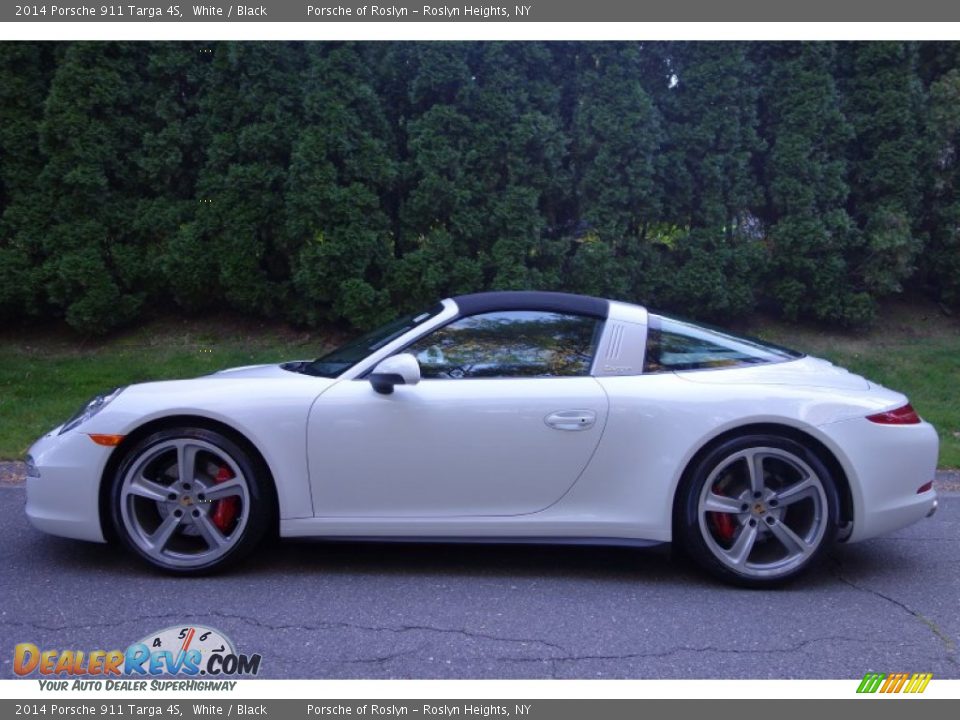 White 2014 Porsche 911 Targa 4S Photo #3