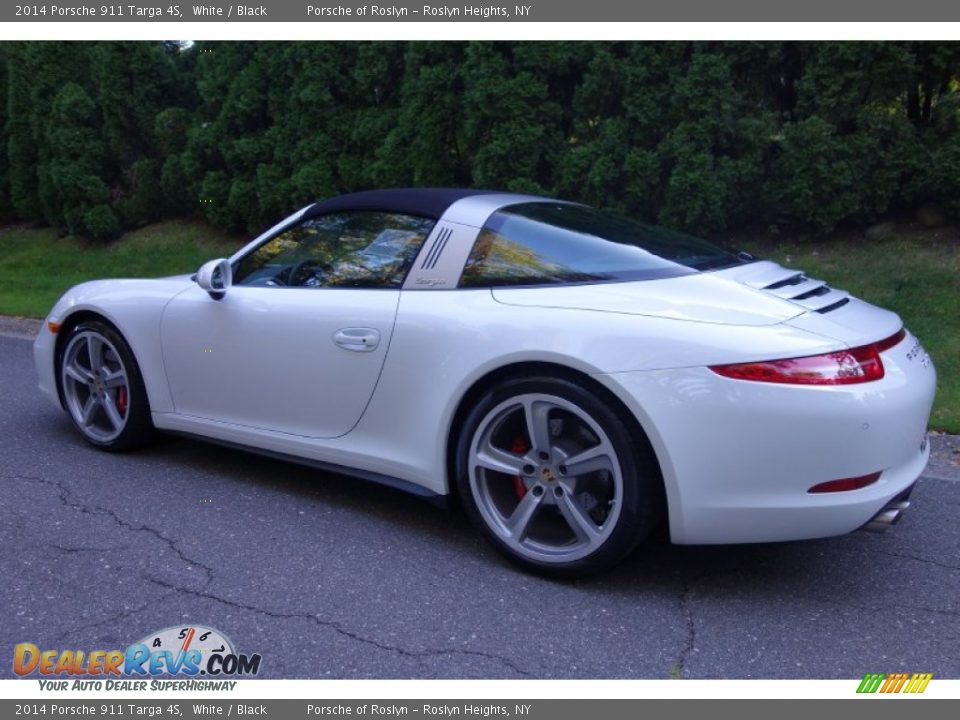 White 2014 Porsche 911 Targa 4S Photo #4