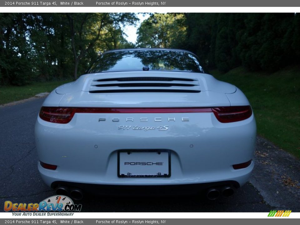 2014 Porsche 911 Targa 4S White / Black Photo #5