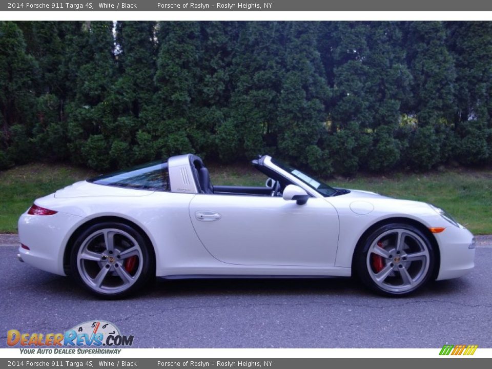 White 2014 Porsche 911 Targa 4S Photo #7