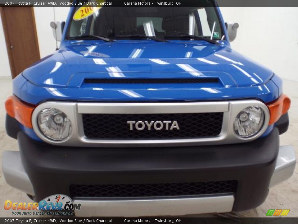 2007 Toyota FJ Cruiser 4WD Voodoo Blue / Dark Charcoal Photo #35