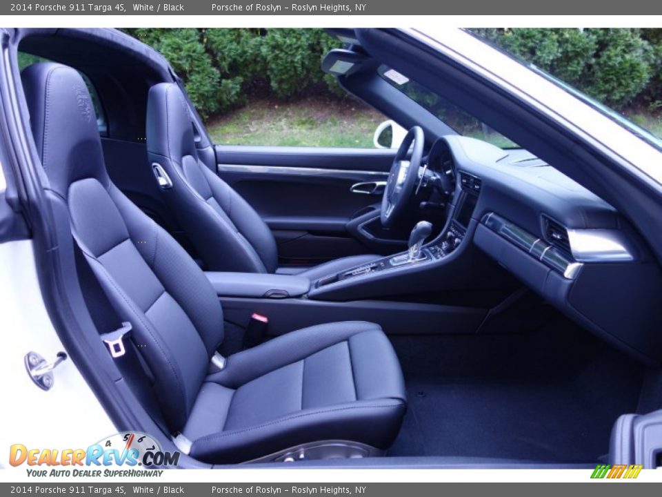 Front Seat of 2014 Porsche 911 Targa 4S Photo #14