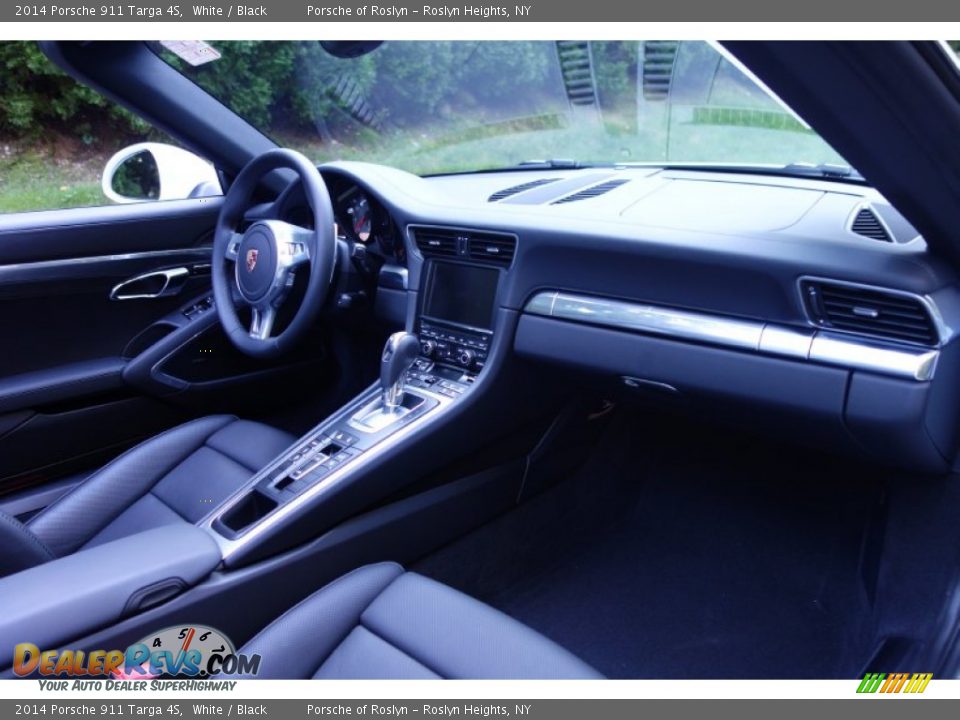 2014 Porsche 911 Targa 4S White / Black Photo #15