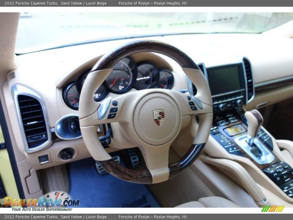 2012 Porsche Cayenne Turbo Steering Wheel Photo #20