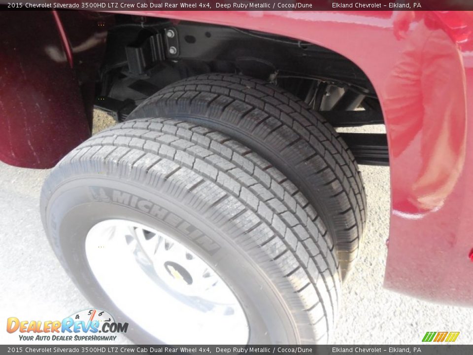 2015 Chevrolet Silverado 3500HD LTZ Crew Cab Dual Rear Wheel 4x4 Wheel Photo #11
