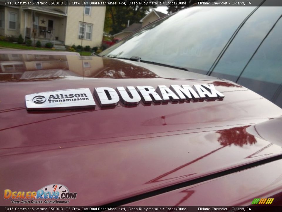 2015 Chevrolet Silverado 3500HD LTZ Crew Cab Dual Rear Wheel 4x4 Logo Photo #13