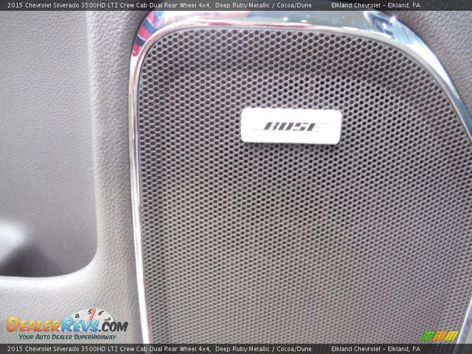 2015 Chevrolet Silverado 3500HD LTZ Crew Cab Dual Rear Wheel 4x4 Deep Ruby Metallic / Cocoa/Dune Photo #18