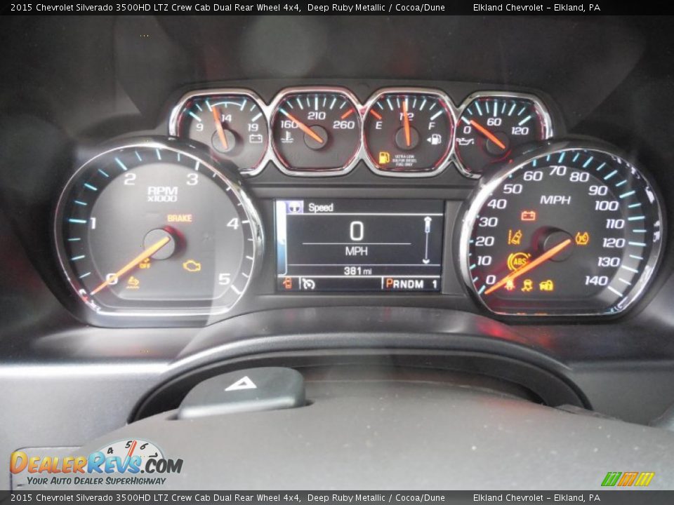 2015 Chevrolet Silverado 3500HD LTZ Crew Cab Dual Rear Wheel 4x4 Deep Ruby Metallic / Cocoa/Dune Photo #25