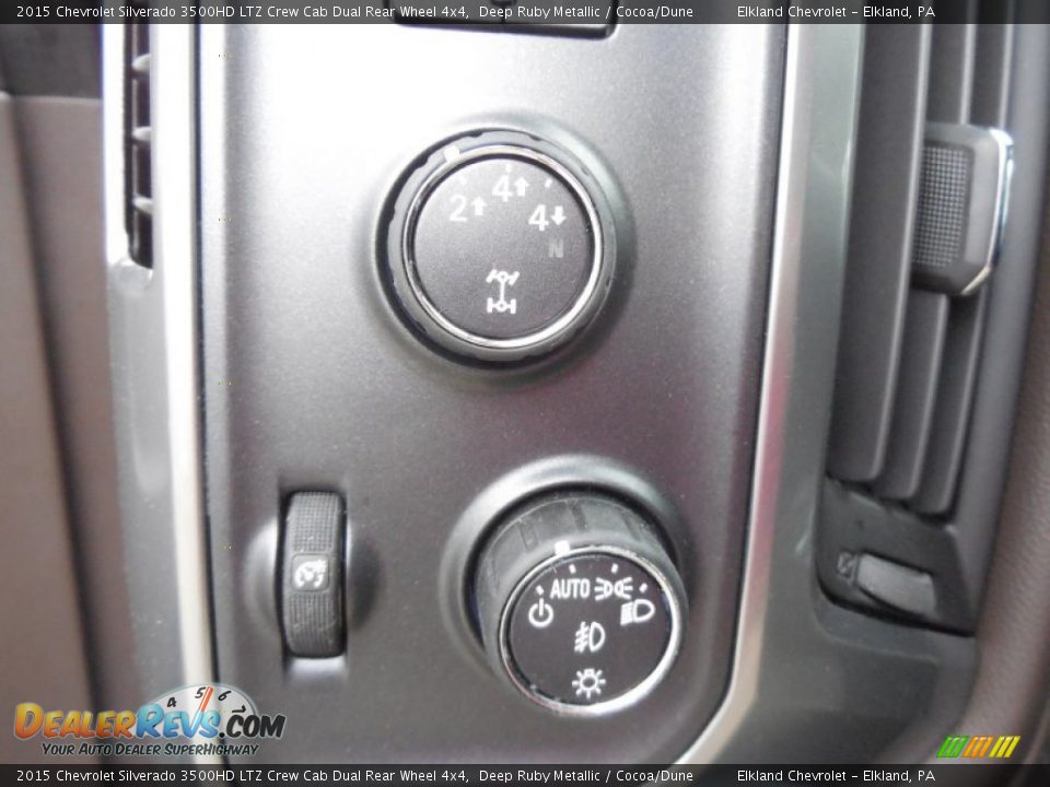2015 Chevrolet Silverado 3500HD LTZ Crew Cab Dual Rear Wheel 4x4 Deep Ruby Metallic / Cocoa/Dune Photo #28