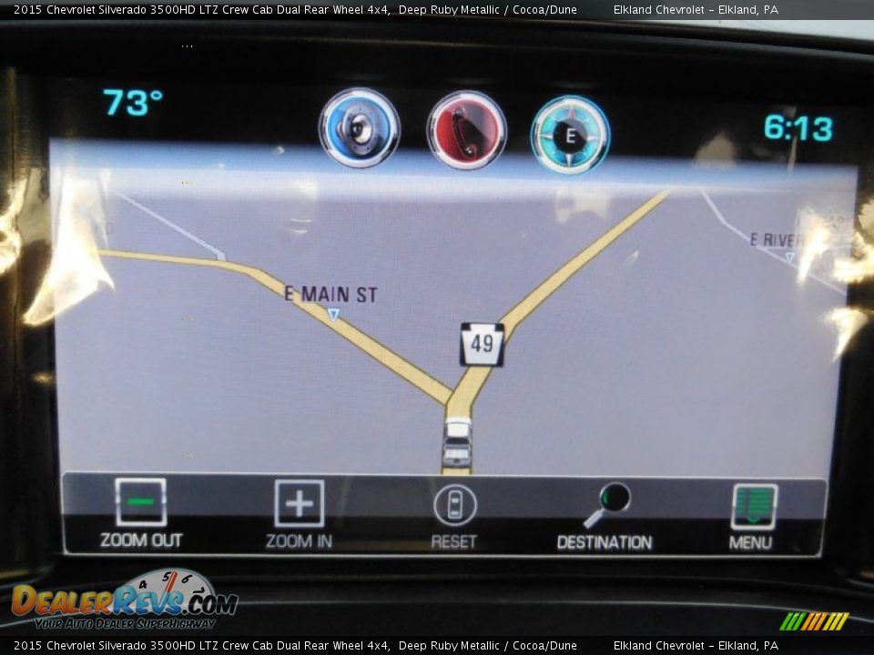 2015 Chevrolet Silverado 3500HD LTZ Crew Cab Dual Rear Wheel 4x4 Deep Ruby Metallic / Cocoa/Dune Photo #34