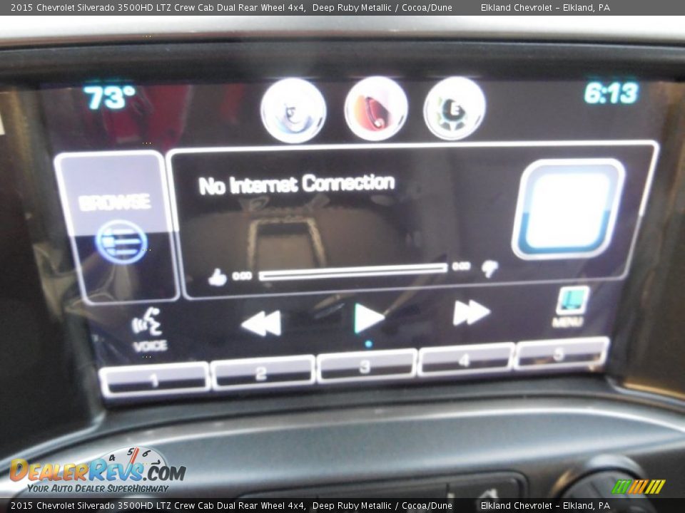 2015 Chevrolet Silverado 3500HD LTZ Crew Cab Dual Rear Wheel 4x4 Deep Ruby Metallic / Cocoa/Dune Photo #35