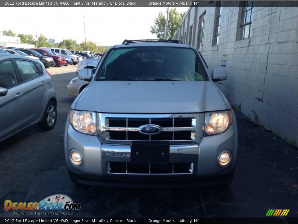 2012 Ford Escape Limited V6 4WD Ingot Silver Metallic / Charcoal Black Photo #2